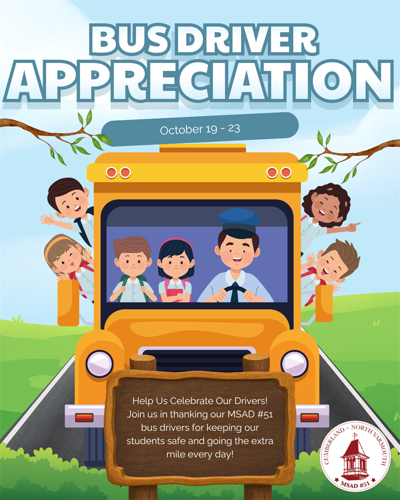 bus driver appreciation week flyer
